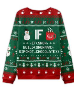 Alternative view of 2025 IF Code Ugly Christmas Sweater