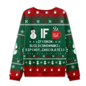 Alternative view of 2025 IF Code Ugly Christmas Sweater