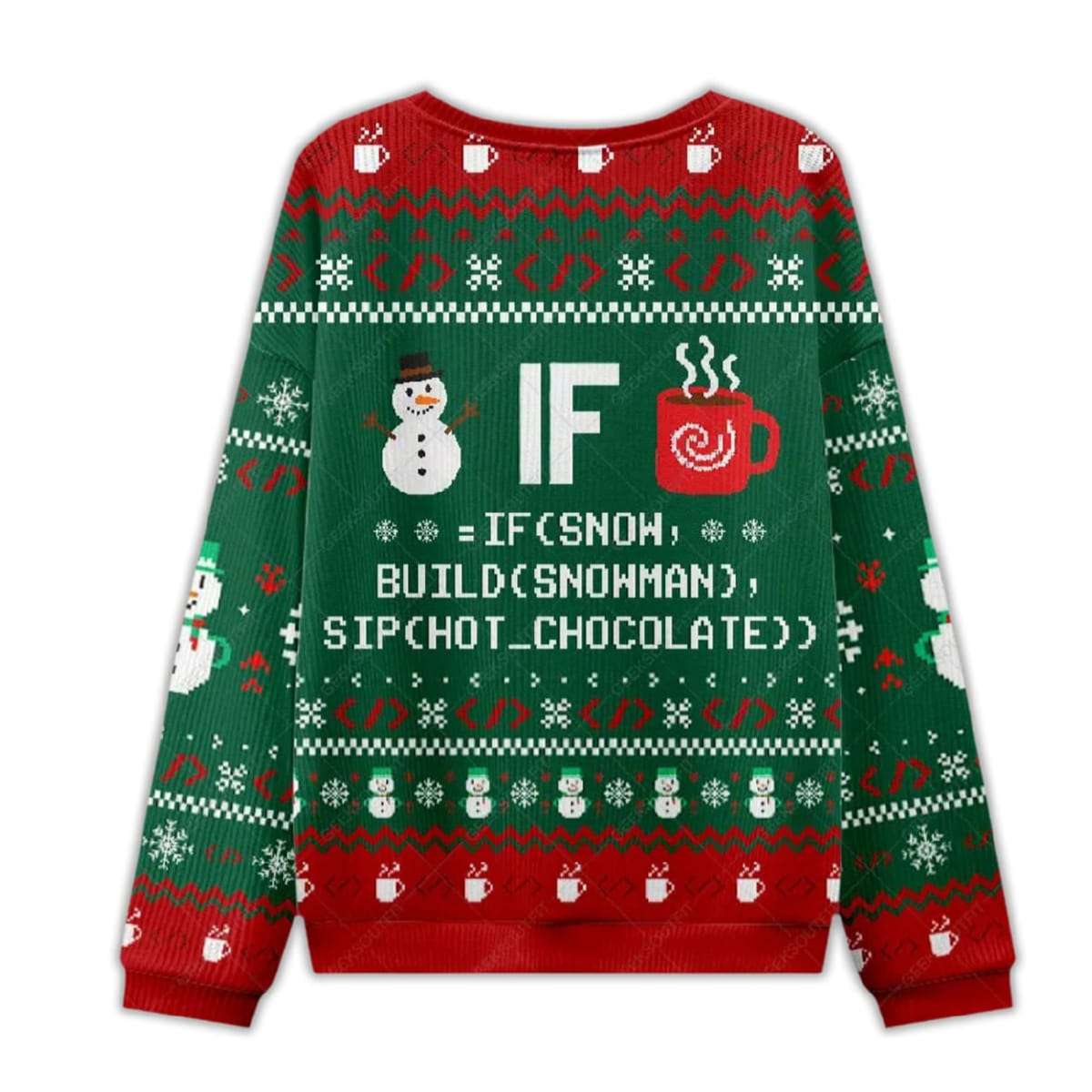 Alternative view of 2025 IF Code Ugly Christmas Sweater