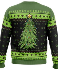 Alternative view of 2025 I'm Dreaming of a Green Christmas Ugly Christmas Sweater