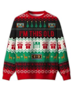 2025 Im This Old Vintage Ugly Sweater