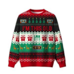 2025 Im This Old Vintage Ugly Sweater