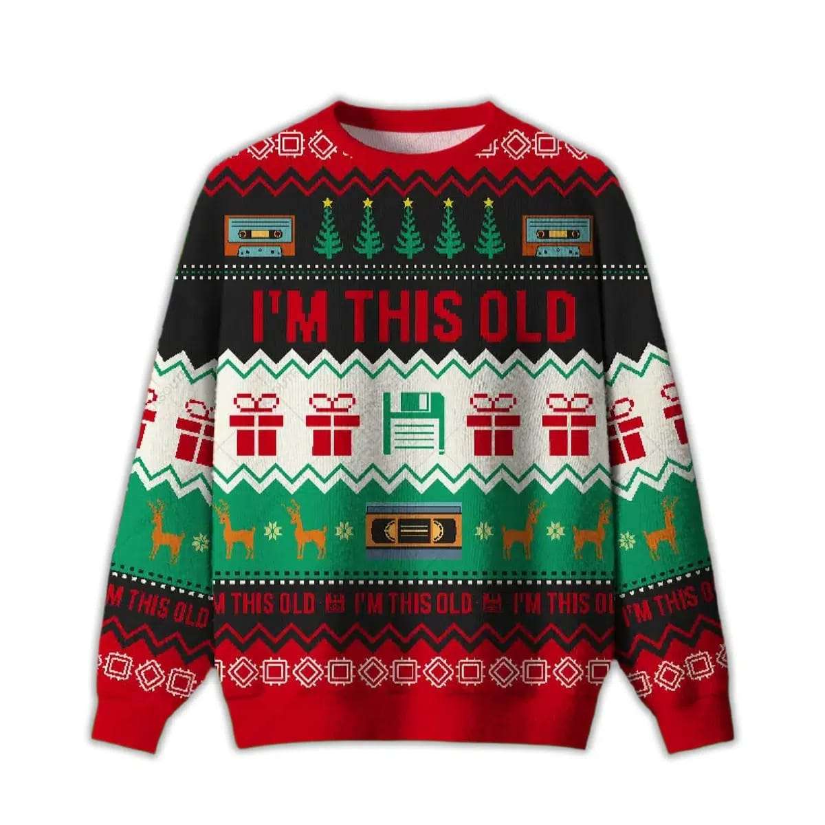 2025 Im This Old Vintage Ugly Sweater
