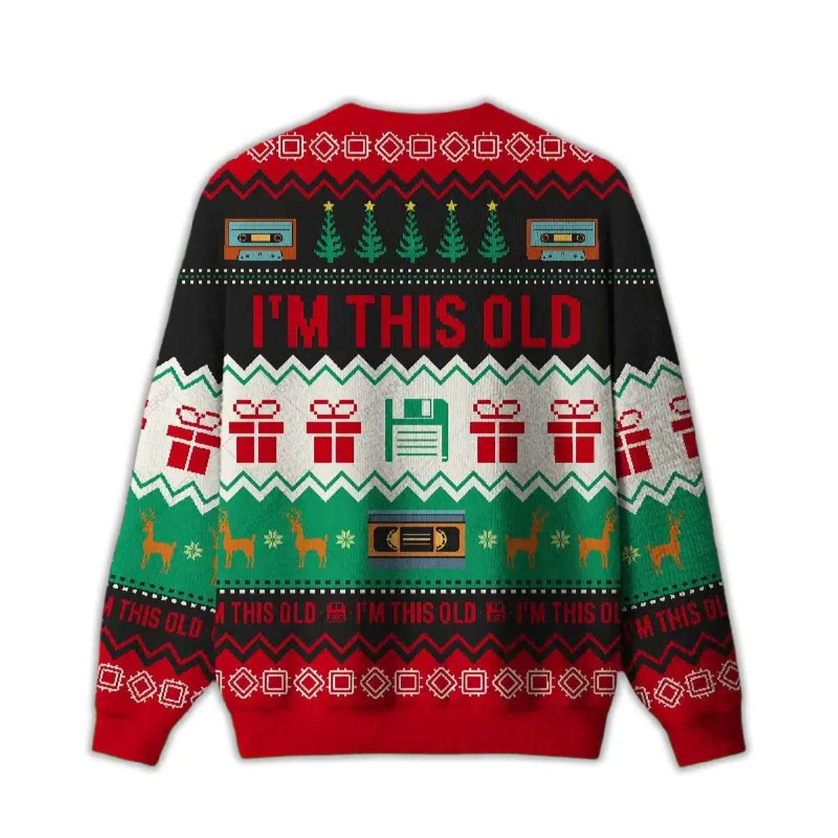 Alternative view of 2025 Im This Old Vintage Ugly Sweater