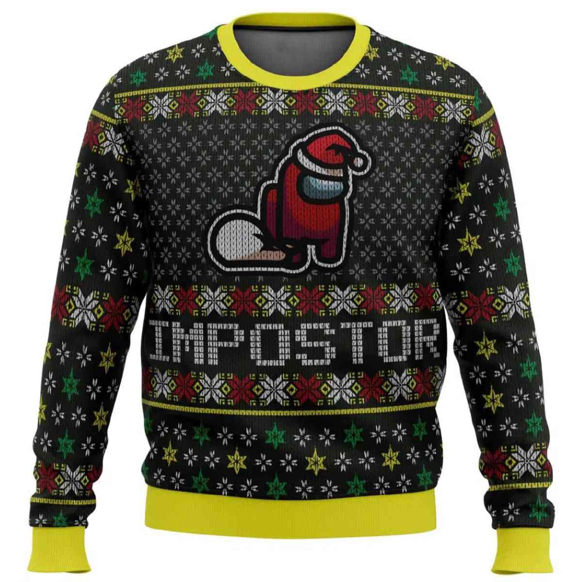 2025 Impostor Santa Among Us Ugly Christmas Sweater