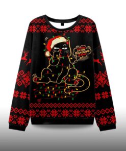 Alternative view of 2025 It's Fine I'm Fine EveryThing Is Fine Ugly Christmas Sweater