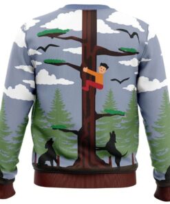 Alternative view of 2025 Jake Park Happy Ending Dead by Daylight Ugly Christmas Sweater