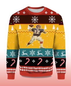 Alternative view of 2025 Jim Kelly Bills Ugly Christmas Sweater