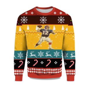 2025 Jim Kelly Bills Ugly Christmas Sweater