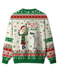 Alternative view of 2025 Jingle All The Way Ugly Christmas Sweater