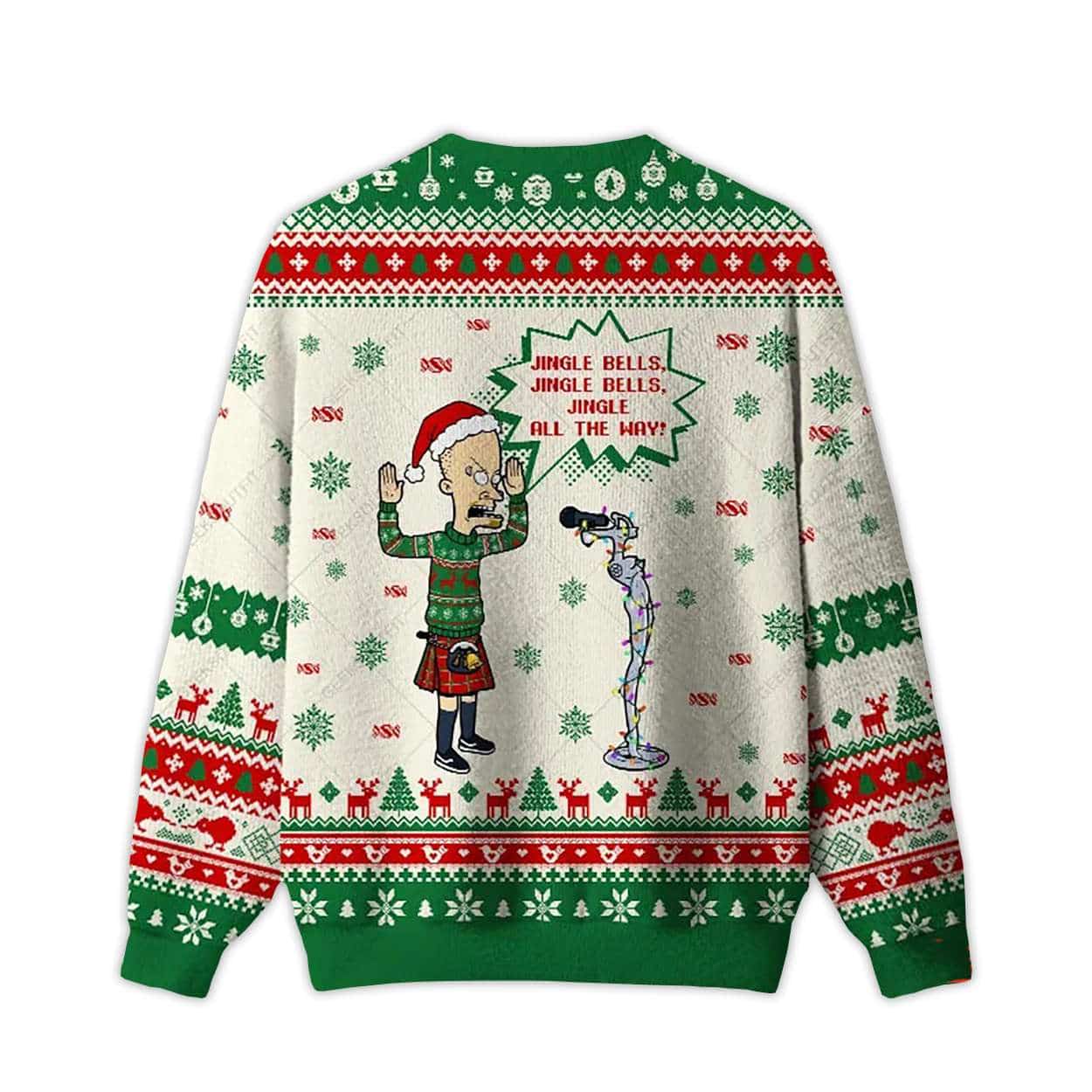 Alternative view of 2025 Jingle All The Way Ugly Christmas Sweater