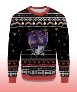 Alternative view of 2025 J.K Dobbins And Gus Edwards Ugly Christmas Sweater