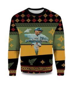 2025 Josh Donaldson New York Yankees Ugly Christmas Sweater
