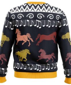 Alternative view of 2025 Kate Denson Mustang Sally Dead by Daylight Ugly Christmas Sweater