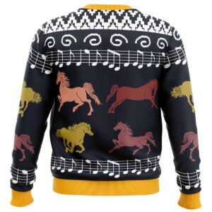 Alternative view of 2025 Kate Denson Mustang Sally Dead by Daylight Ugly Christmas Sweater