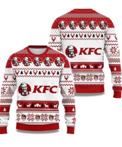 2025 KFC Kentucky Fried Chicken Ugly Christmas Sweater