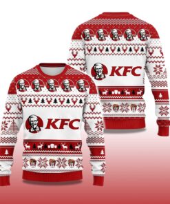 Alternative view of 2025 KFC Kentucky Fried Chicken Ugly Christmas Sweater