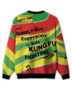 Alternative view of 2025 Kung Fu Christmas Party Ugly Christmas Sweater