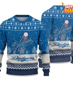 2025 LA Dodgers Ugly Christmas Sweater