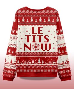 Alternative view of 2025 Le Tits Now Ugly Christmas Sweater