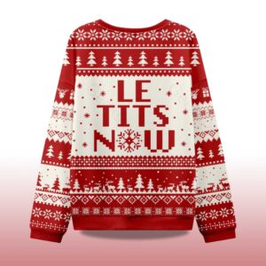 Alternative view of 2025 Le Tits Now Ugly Christmas Sweater