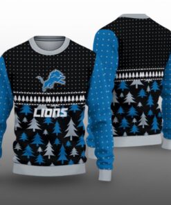2025 Lions Ugly Christmas Sweater 