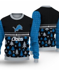 Alternative view of 2025 Lions Ugly Christmas Sweater 