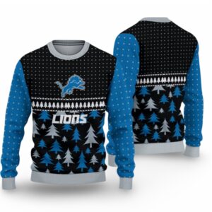 Alternative view of 2025 Lions Ugly Christmas Sweater - Grishko.com