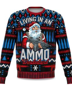 2025 Living in an Ammo Wonderland Ugly Christmas Sweater