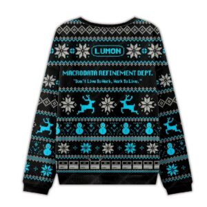 Alternative view of 2025 Lumon Ugly Christmas Sweater