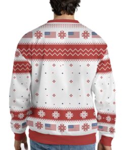 Alternative view of 2025 Make Christmas Great Again President Christmas Ugly Sweater