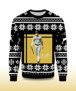 Alternative view of 2025 Manny Machado San Diego Padres Ugly Christmas Sweater