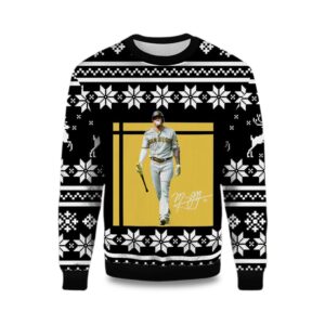 2025 Manny Machado San Diego Padres Ugly Christmas Sweater