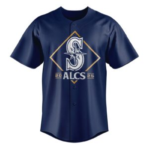 Alternative view of 2025 Mariners ALCS Champions Seize The Moment Jersey