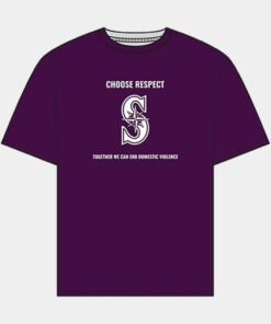 Alternative view of 2025 Mariners Refuse To Abuse Day Shirt Giveaway