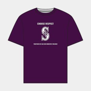 Alternative view of 2025 Mariners Refuse To Abuse Day Shirt Giveaway