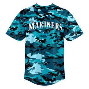 Alternative view of 2025 Mariners Salute To Armed Forces Night Jersey Giveaway