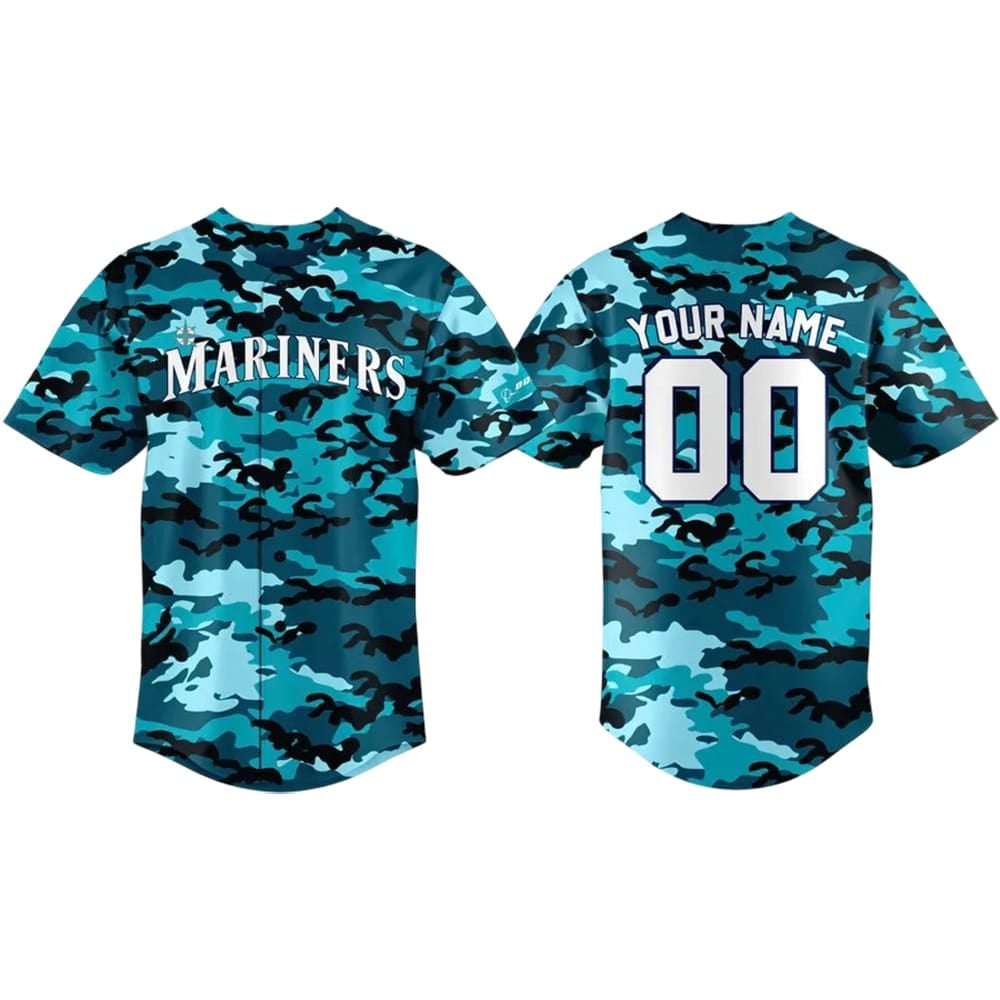 2025 Mariners Salute To Armed Forces Night Jersey Giveaway