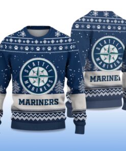 Alternative view of 2025 Mariners Ugly Christmas Sweater