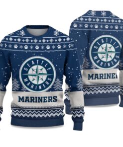 2025 Mariners Ugly Christmas Sweater