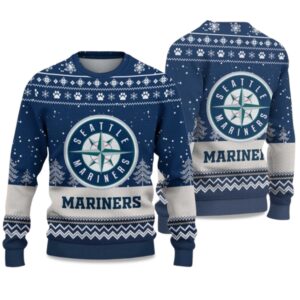 2025 Mariners Ugly Christmas Sweater
