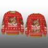 2025 Marlboro Smoking Cat Meme Christmas Ugly Sweater 
