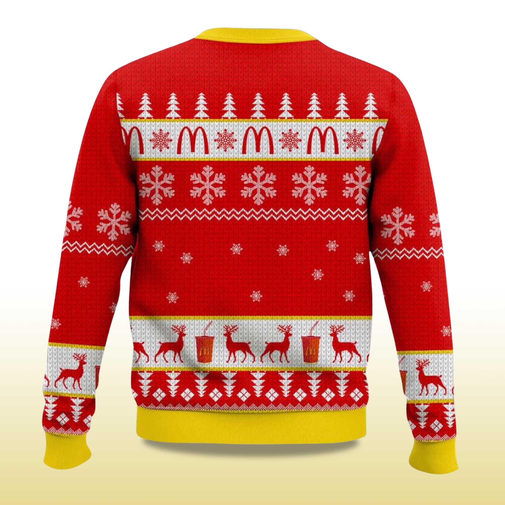 Alternative view of 2025 McDonaldâ€™s I'm Lovin' It Ugly Christmas Sweater