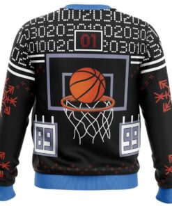 Alternative view of 2025 Meg Thomas Buzzer Beater Dead by Daylight Ugly Christmas Sweater