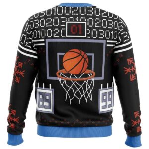 Alternative view of 2025 Meg Thomas Buzzer Beater Dead by Daylight Ugly Christmas Sweater