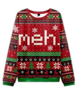 2025 Meh Ugly Christmas Sweater