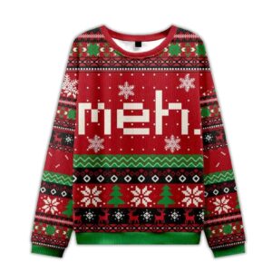 2025 Meh Ugly Christmas Sweater