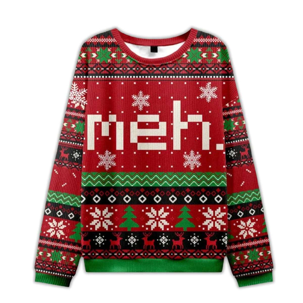 2025 Meh Ugly Christmas Sweater