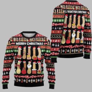2025 Merry Christmas Dirty Ugly Christmas Sweater - Grishko.com