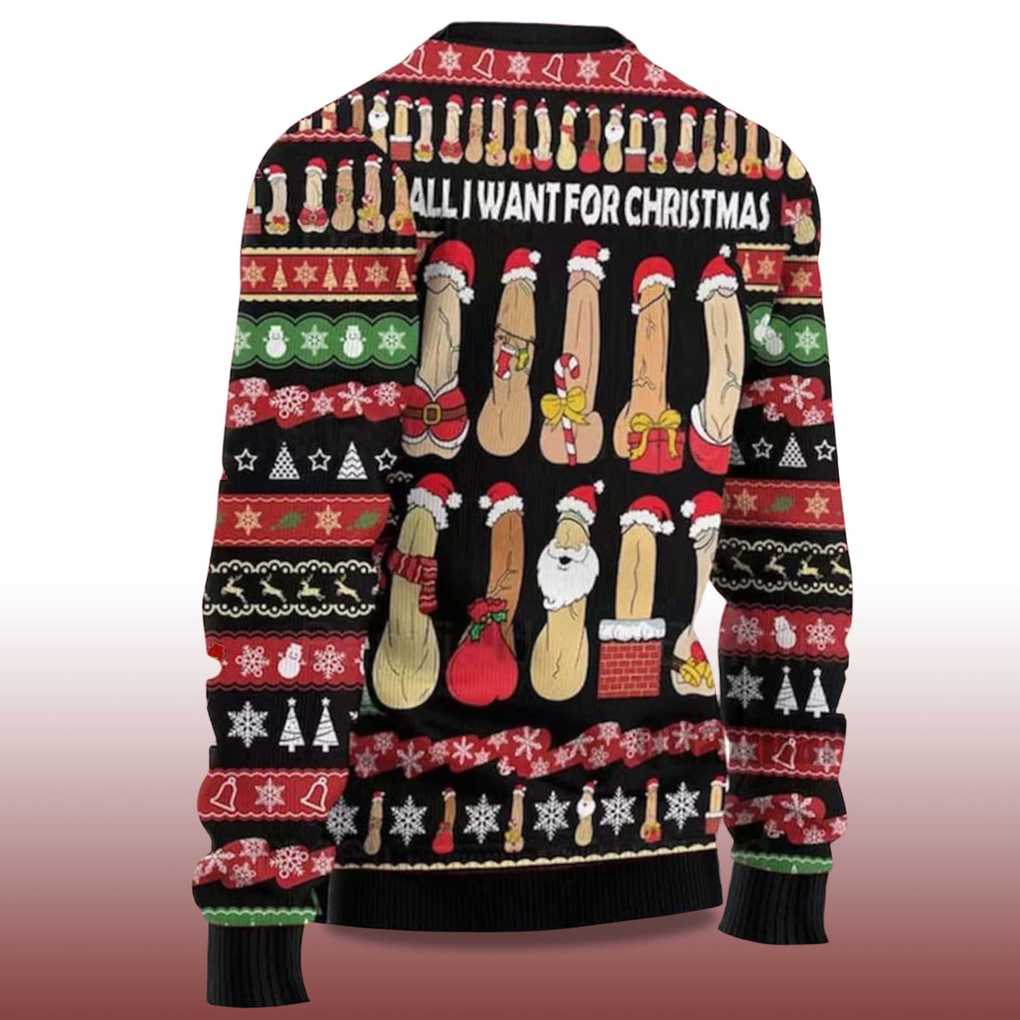 Alternative view of 2025 Merry Christmas Penis Ugly Sweater
